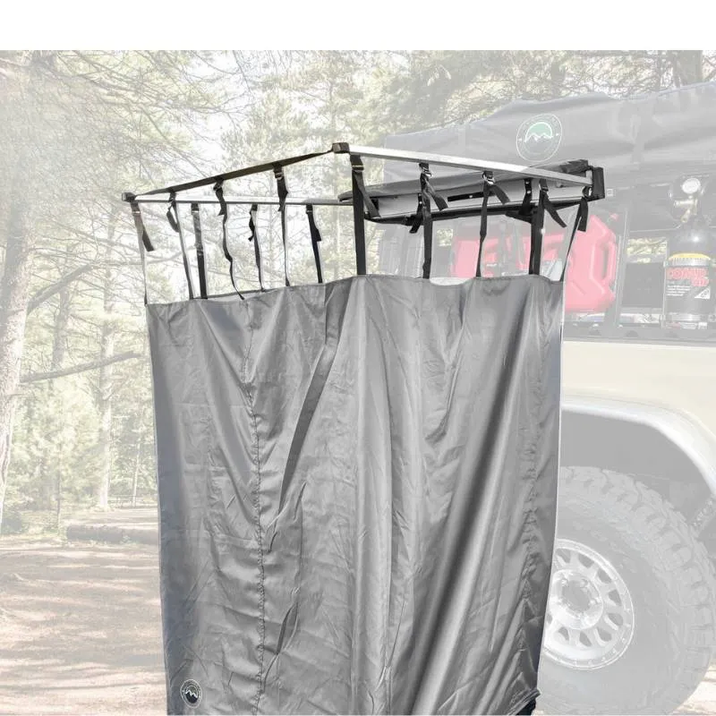 Overland Vehicle Systems HD Nomadic Car-Side Shower Room