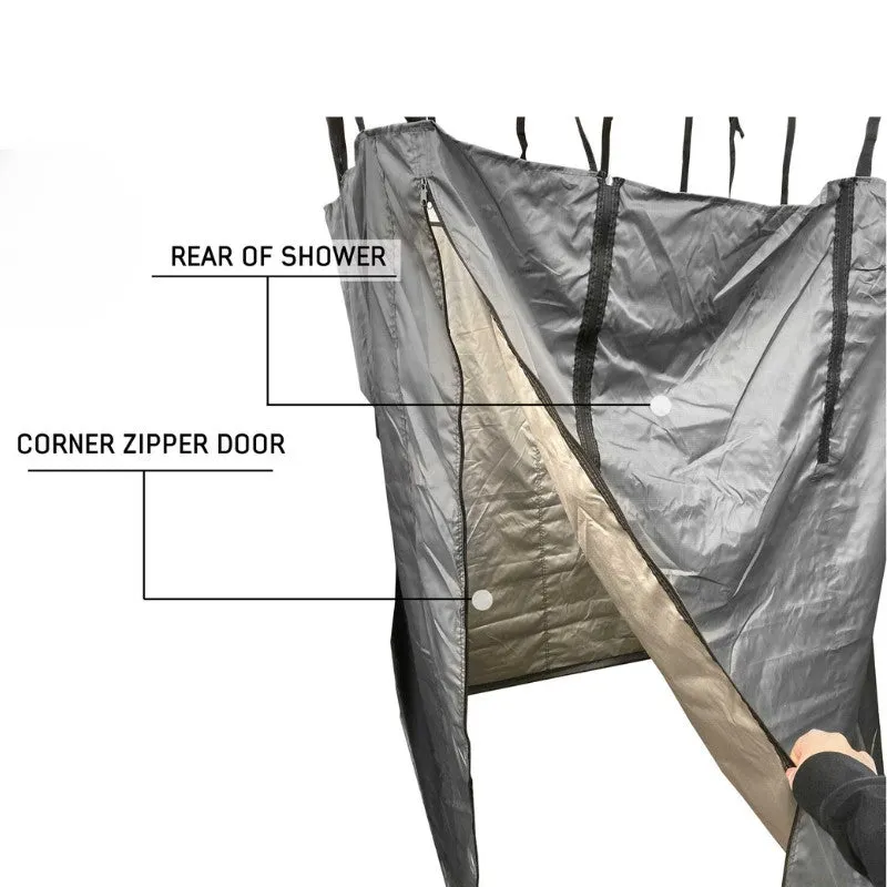 Overland Vehicle Systems HD Nomadic Car-Side Shower Room