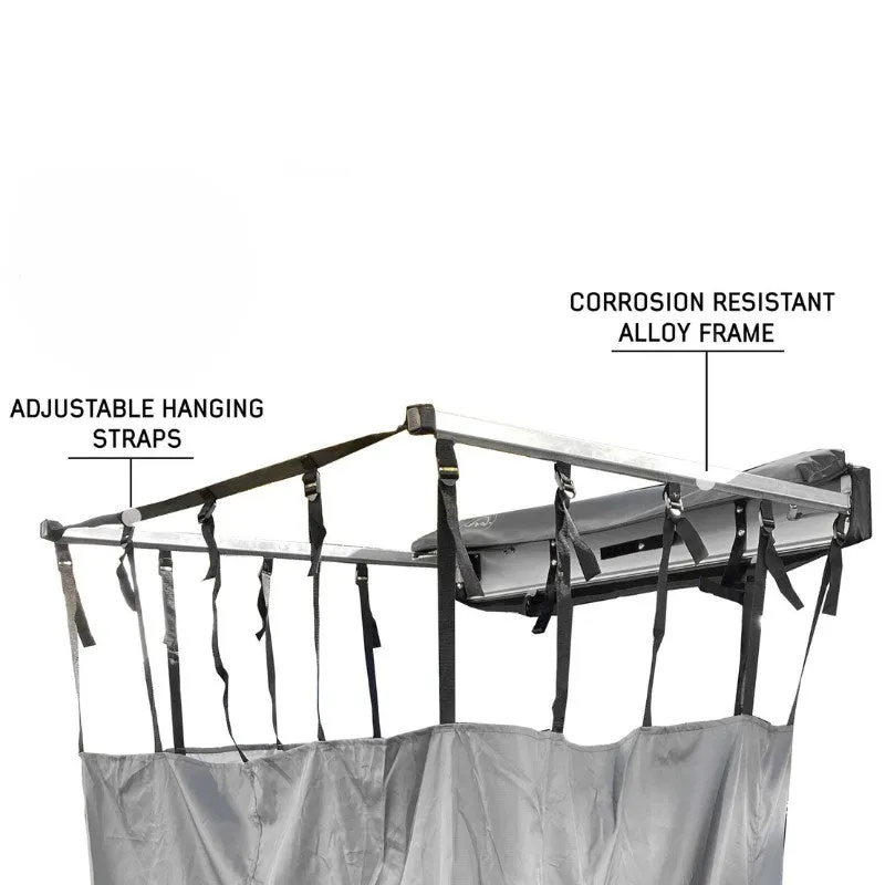 Overland Vehicle Systems HD Nomadic Car-Side Shower Room
