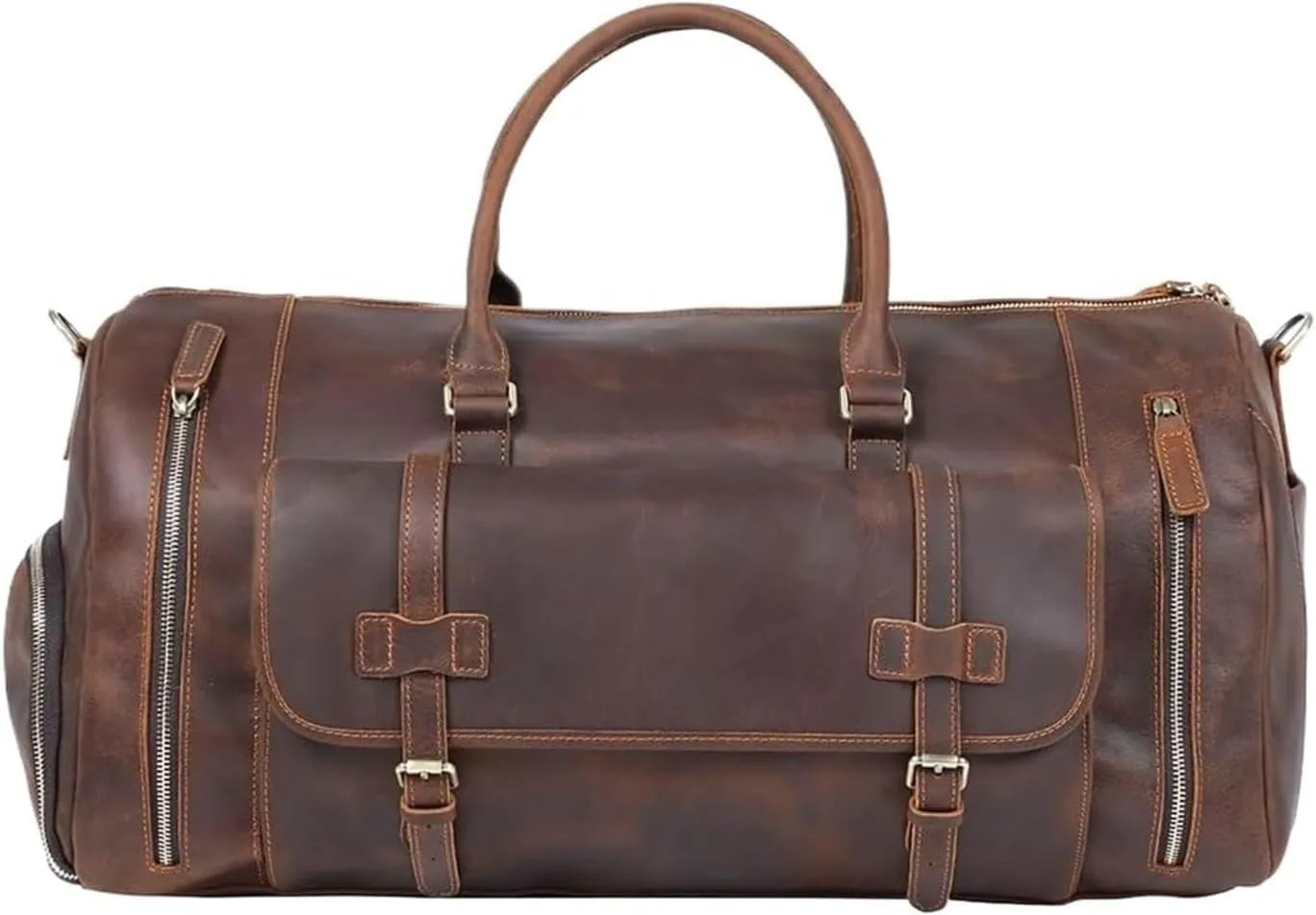 Oversized Capacity Travel Bag Men's Vintage Hand Luggage Bag