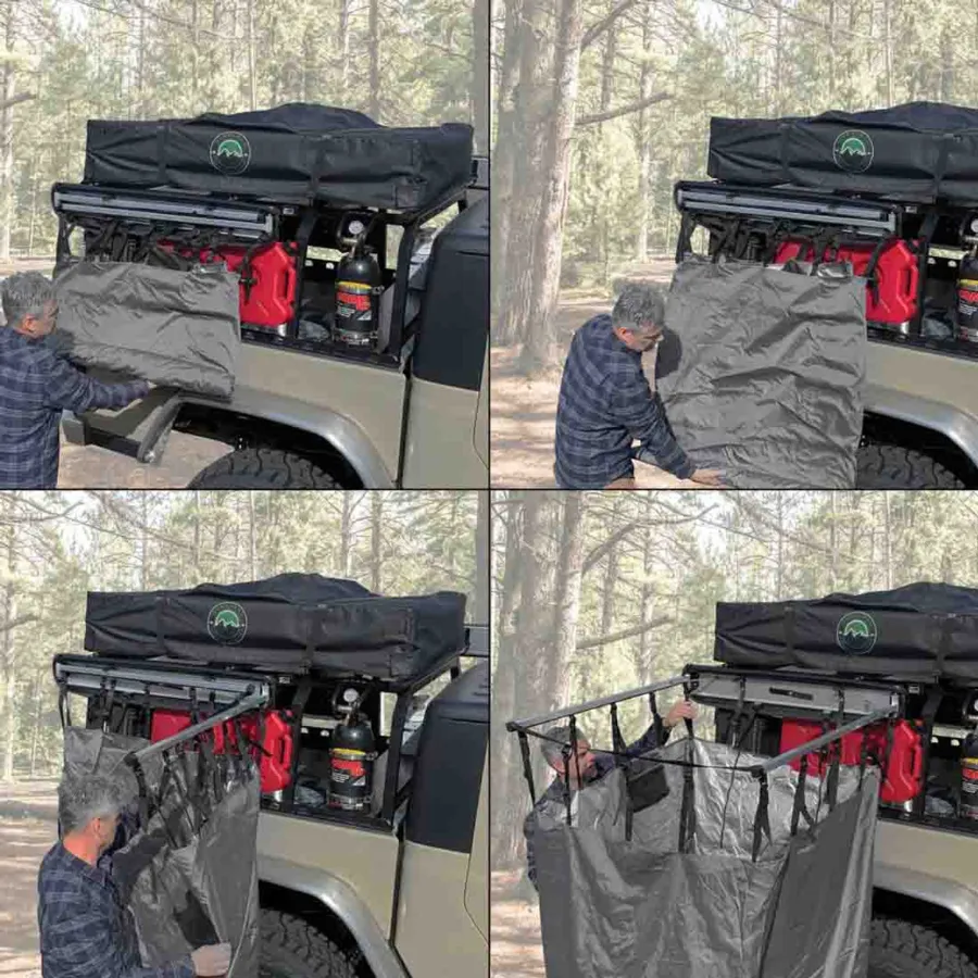 OVS HD Nomadic Car-Side Shower Room