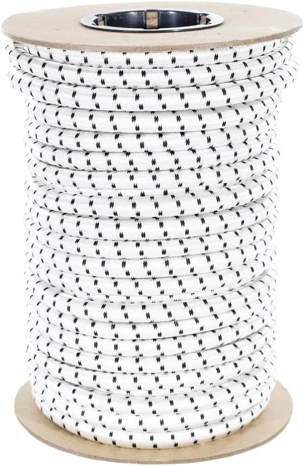 Paracord Planet Elastic Shock Absorbent True-Quality Standard Bungee Cord – Available in 1/8, 3/16, 1/4, 5/16, 3/8, and 1/2 Inch Diameters – Great for Use in Work, Utility, Art, Crafts, and Repairs