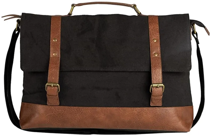 Parker Messenger Bag-Black