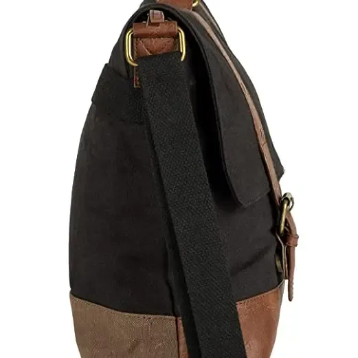 Parker Messenger Bag-Black