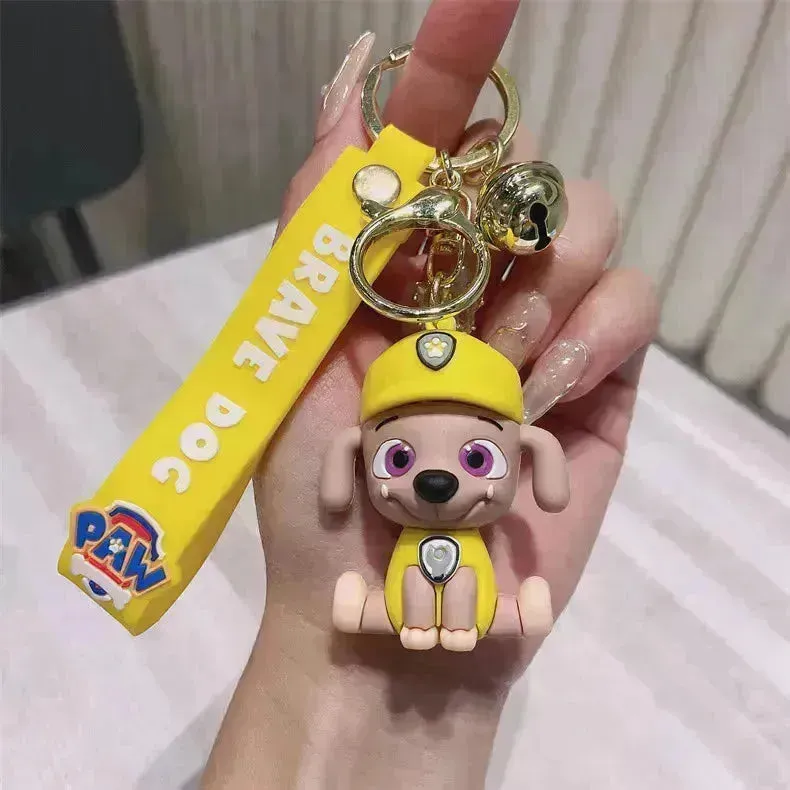 Paw Petrol 3D Keychain