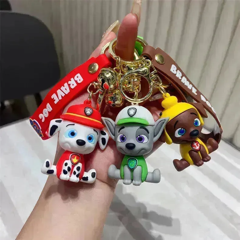 Paw Petrol 3D Keychain