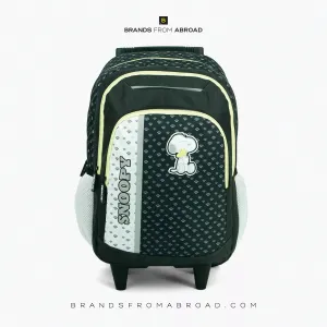Peanuts Snoopy Dog Print Trolley Backpack