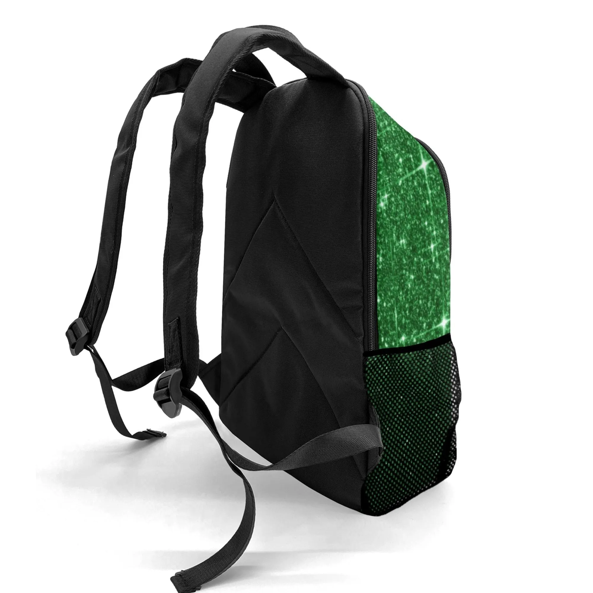 Personalized Cheer Cheerleader Green Black Red Blue Gold Grey Pink Purple All Over Print Casual Name Backpack