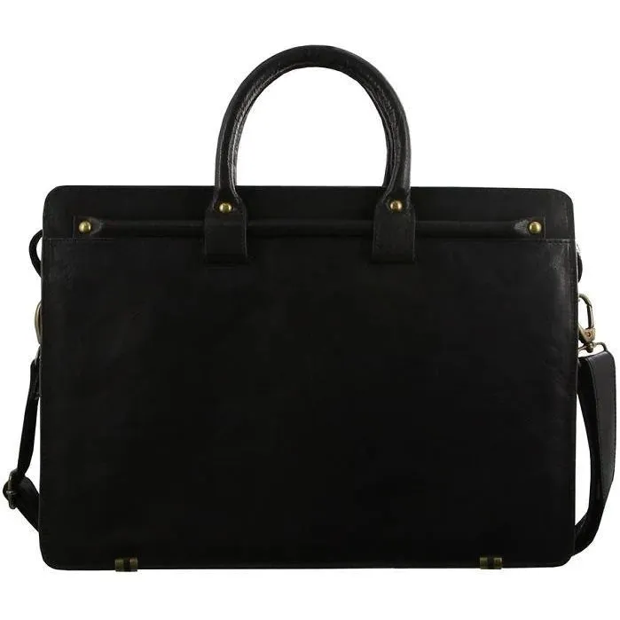 Pierre Cardin Rustic Leather Computer Bag PC2809