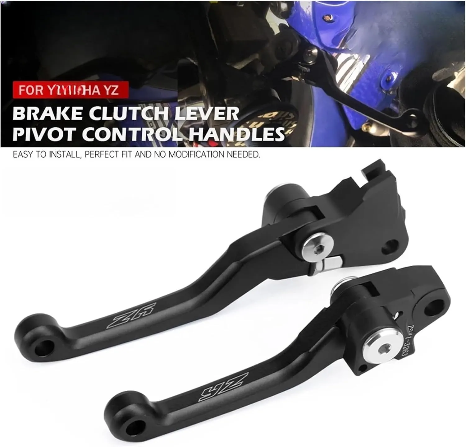 Pivot Brake Clutch Levers for Ya&maha YZ65 YZ80 YZ85 YZ125 YZ250 YZ 65 80 85 125 250 450 F X FX Motorcycle Dirt Pit Bike Handles