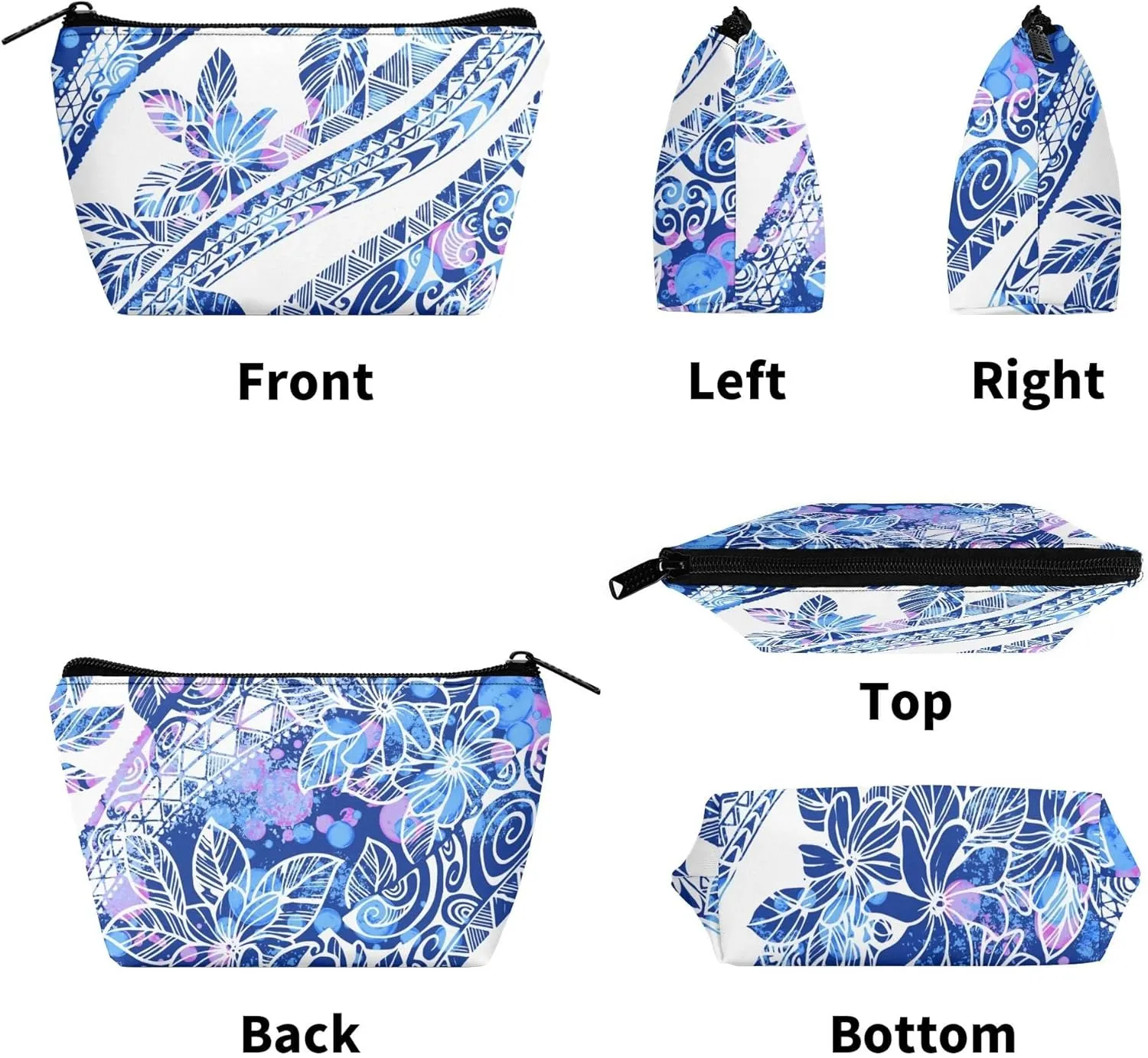 Polynesian Durable Women'S Clutch Bag Samoan Custom Women'S Travel Portable Storage Bag With A Custom Clutch Bag Pattern