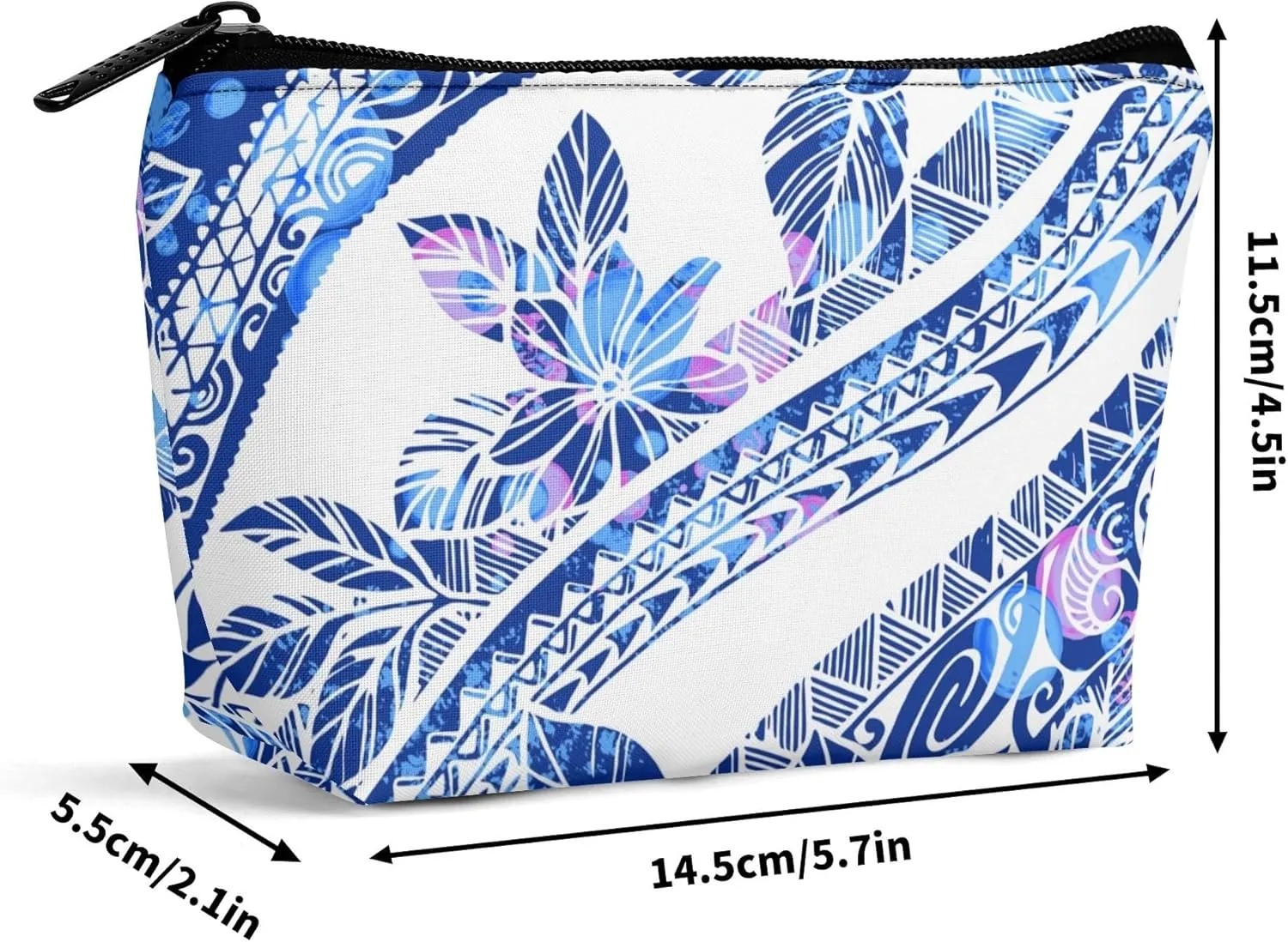 Polynesian Durable Women'S Clutch Bag Samoan Custom Women'S Travel Portable Storage Bag With A Custom Clutch Bag Pattern