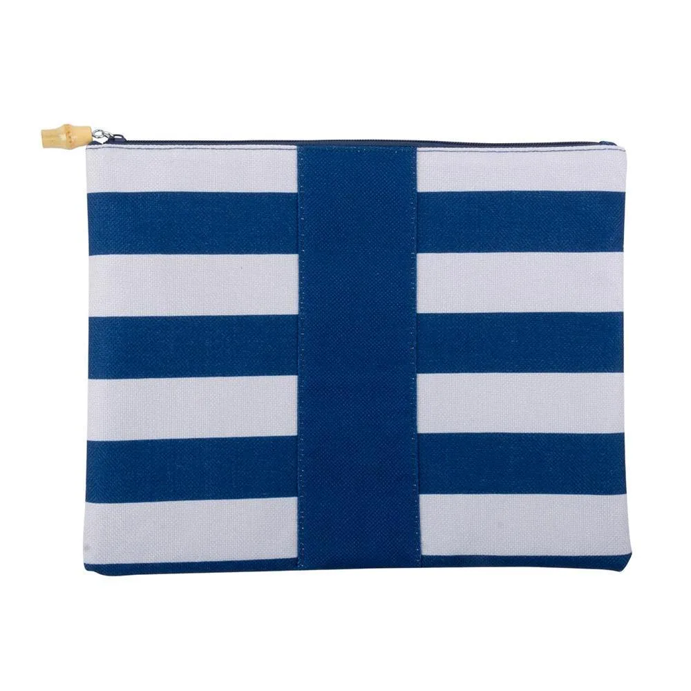 Pouch with Bamboo Zipper Pull