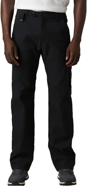prAna Stretch Zion Pants II - Pants for Men - Slim Fit - Back Patch Pockets - Side Flap-Utility Pocket Black 28 30