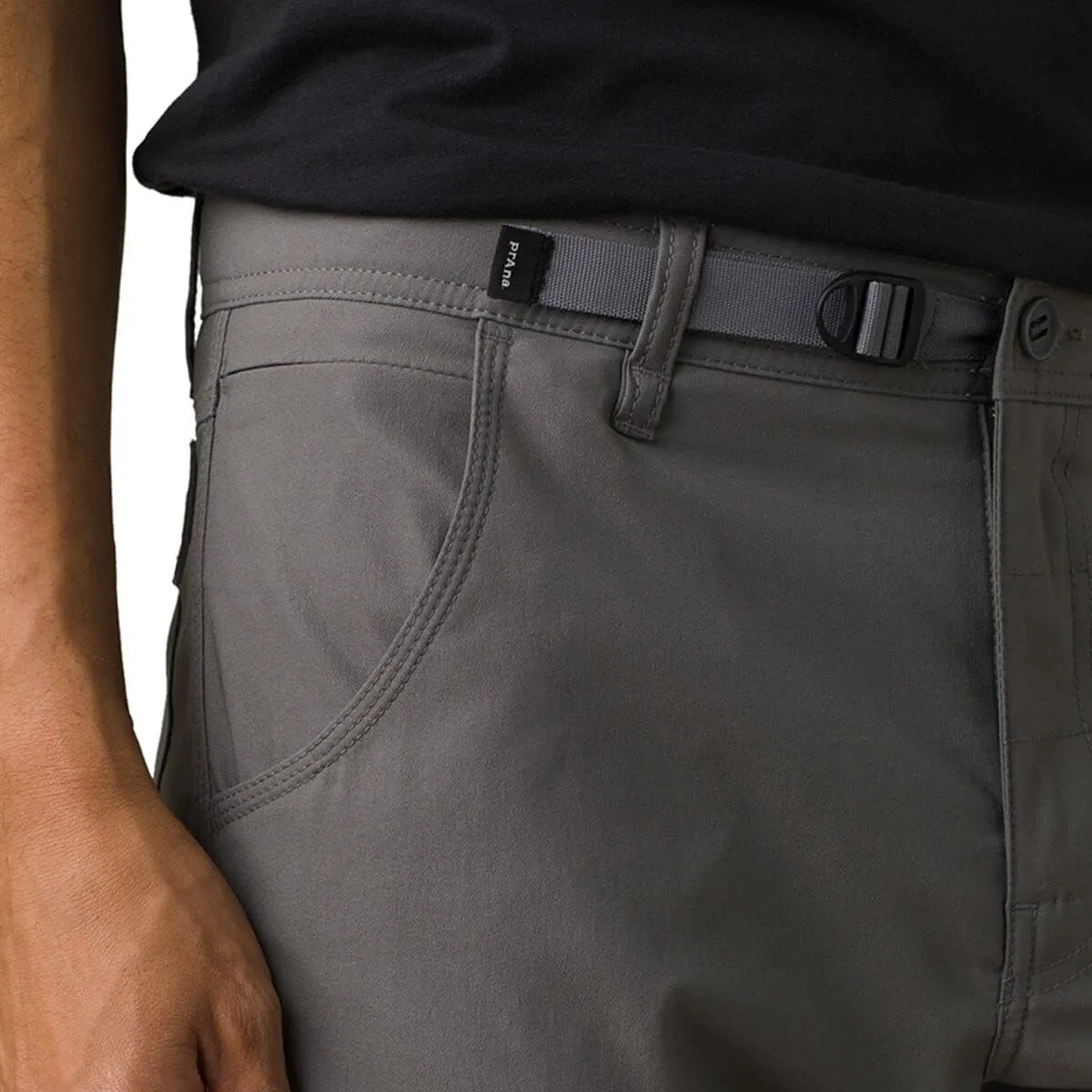 prAna Stretch Zion Pants II - Pants for Men - Slim Fit - Back Patch Pockets - Side Flap-Utility Pocket