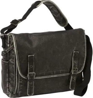 Preferred Nation Mason Messenger, Black, One Size