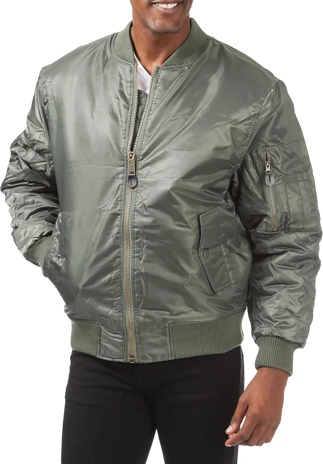 Pro Club Men's Flight Bomber Jacket