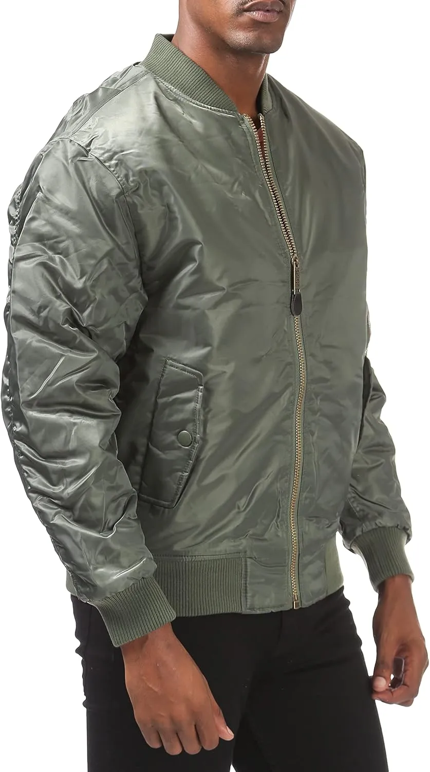 Pro Club Men's Flight Bomber Jacket