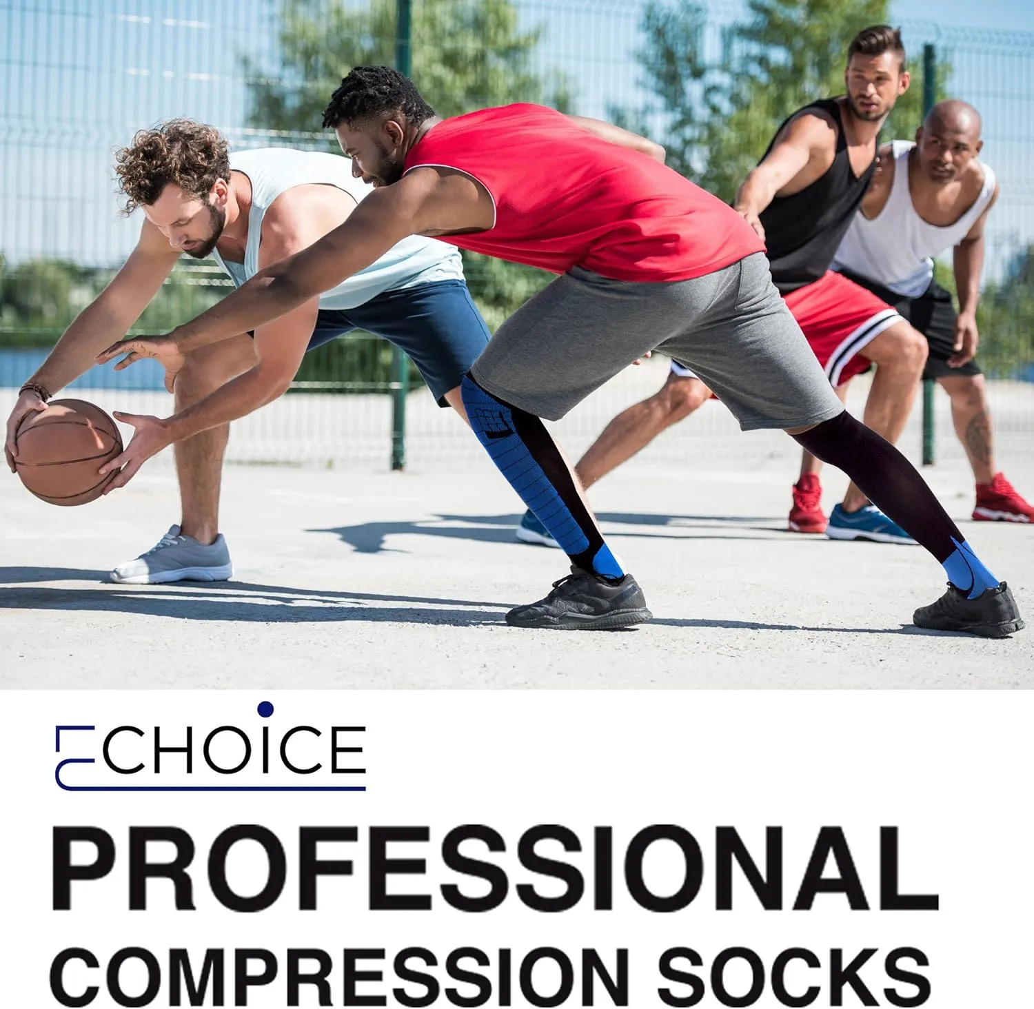 Professional Compression Socks 20-30 mmHg, Medical, Orthopedic Support, Nursing