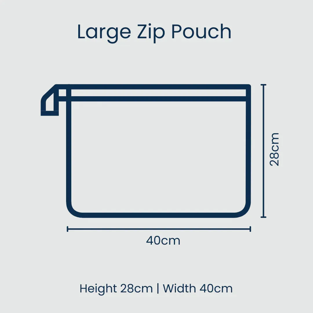 Project Ten Zip Pouch - Geo Floral