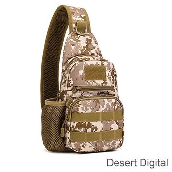 Protector Plus Camping Hiking Bag Men's Sling Chest Bag Molle Outdoor Sport Pack Tactical Fishing Crossbody Bags SH-SHZ-02