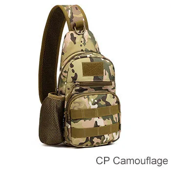 Protector Plus Camping Hiking Bag Men's Sling Chest Bag Molle Outdoor Sport Pack Tactical Fishing Crossbody Bags SH-SHZ-02