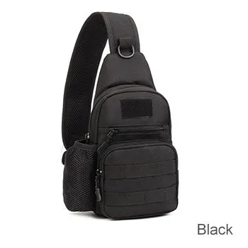 Protector Plus Camping Hiking Bag Men's Sling Chest Bag Molle Outdoor Sport Pack Tactical Fishing Crossbody Bags SH-SHZ-02