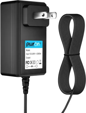 PwrON (6 FT Long Cable) AC to DC Adapter Replacement for Spektrum DX7 SPM7000 DSM2 7CH DSMX Radio Transmitter TX Power Supply Cord Cable Battery Charger (w/Barrel Round Tip ONLY Fit TX. NOT Fit RX)