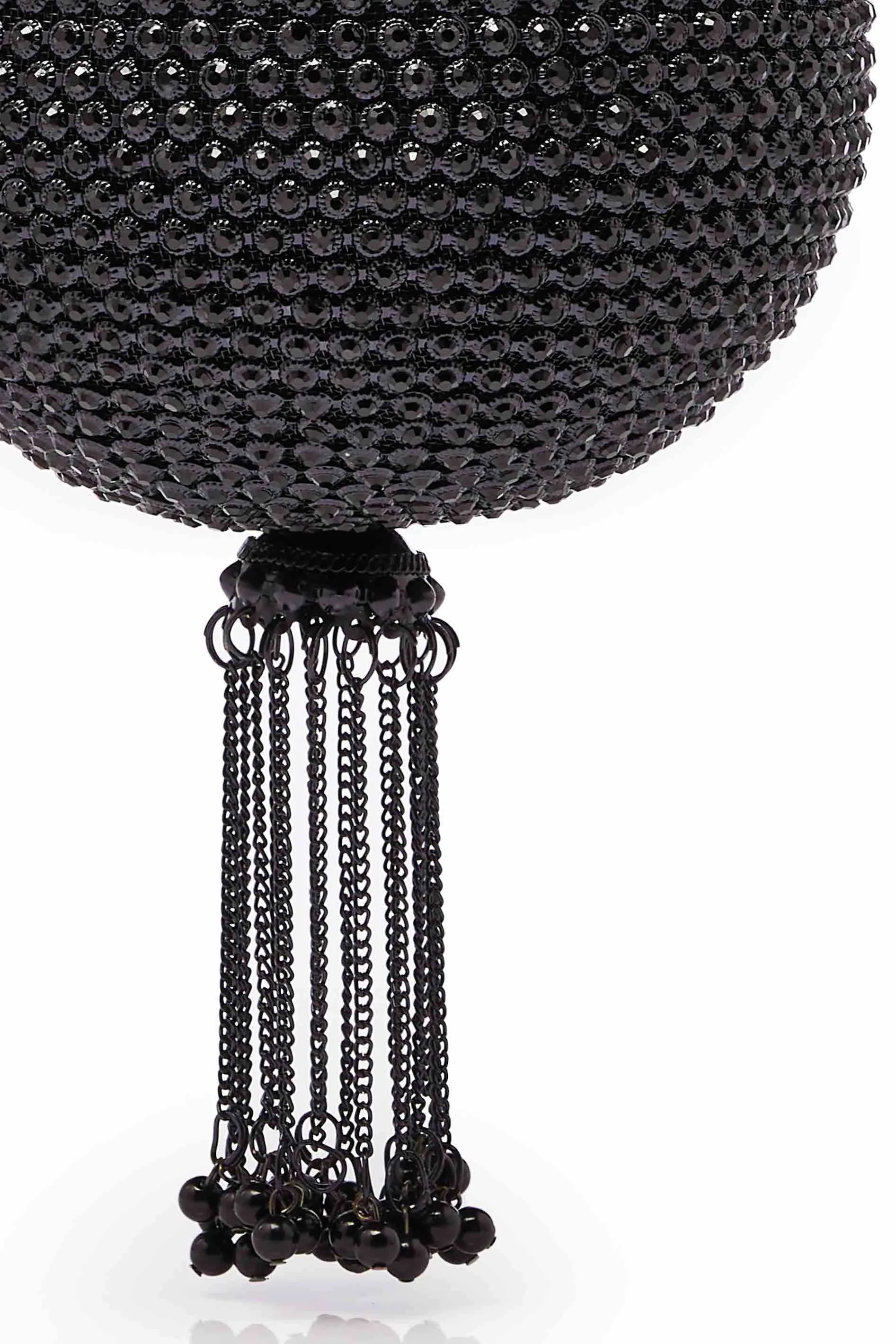 "All That Glitters" | Babi Crystal Pearl Bracelet | Midnight Black
