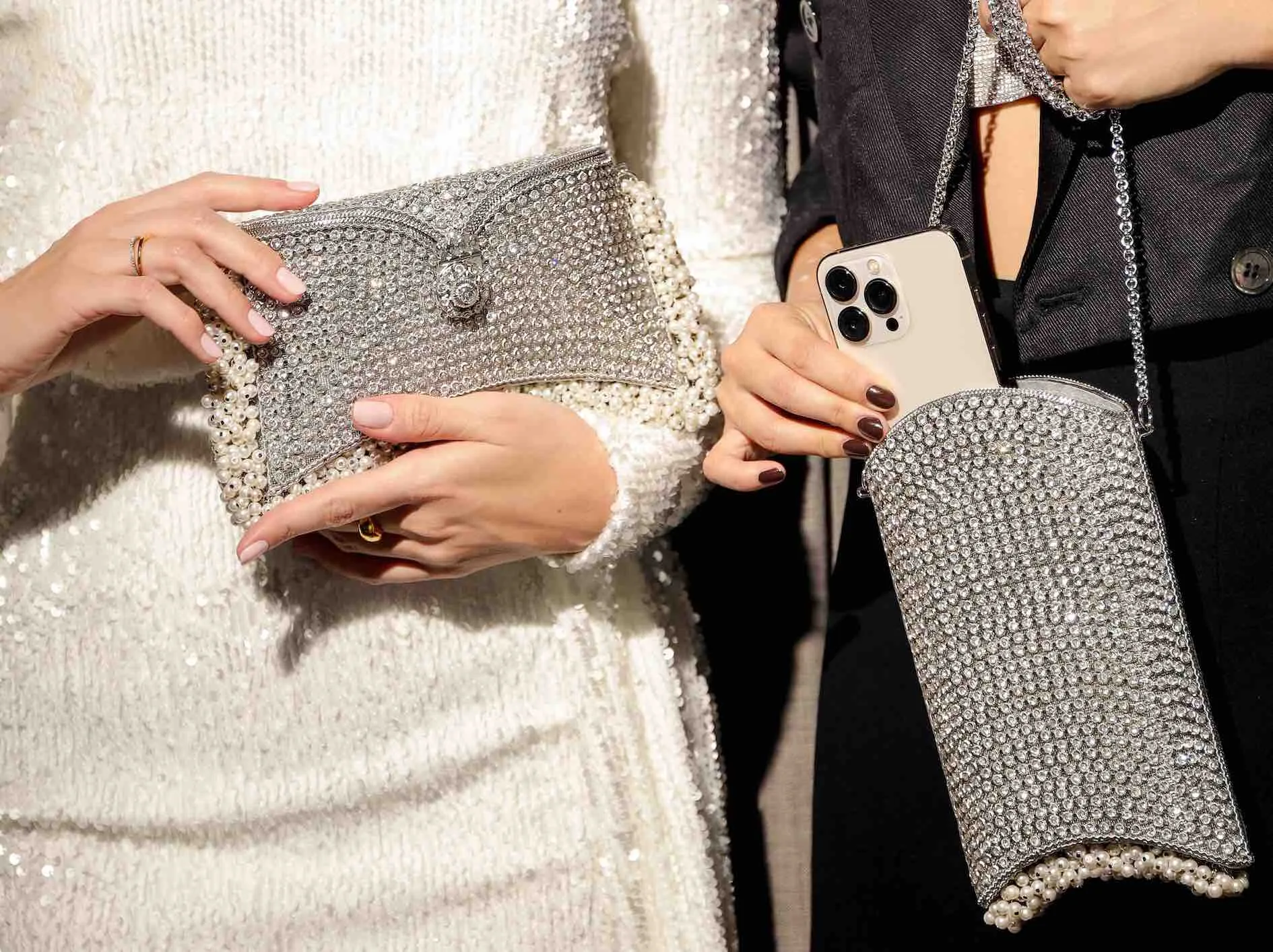 "All That Glitters" | Zeenat Crystal Clutch | Memorising Lilac & Violet