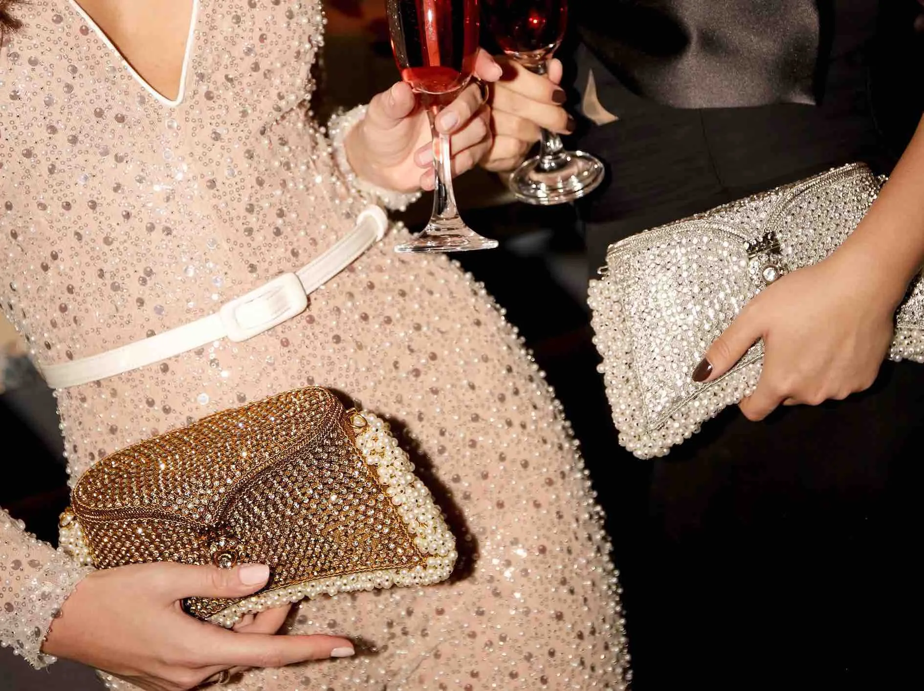 "All That Glitters" | Zeenat Crystal Clutch | Memorising Lilac & Violet