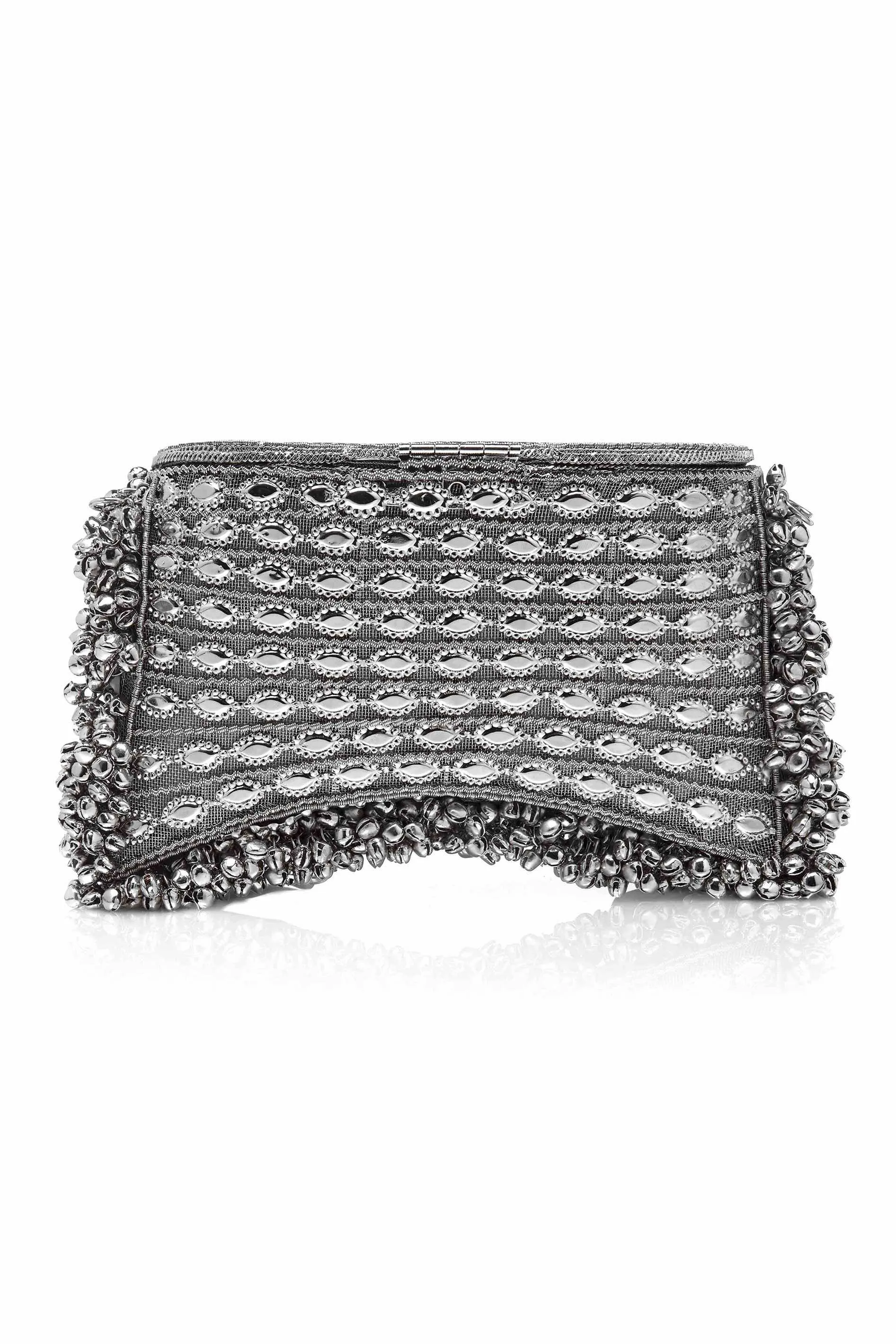 "All That Glitters" | Zeenat Crystal Clutch | Memorising Lilac & Violet