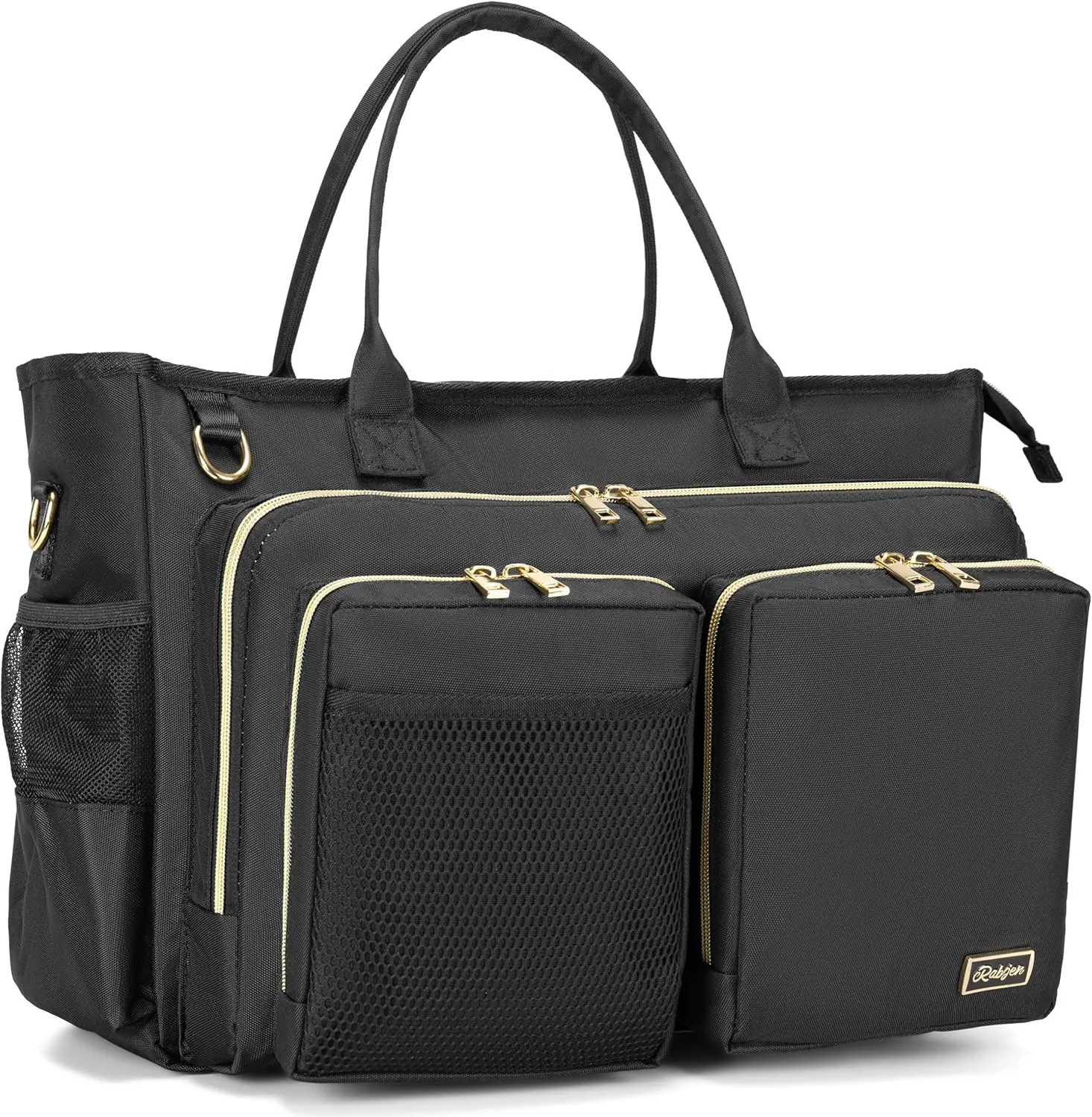 Rabjen Nurse Utility Tote Bag, Laptop Travel Bag for Work Home Care Nurse for adults