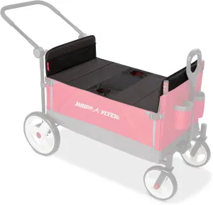 Radio Flyer Folding Table for Wagons, Collapsible Wagon Cart Table, Utility Wagon Table, Camping Table