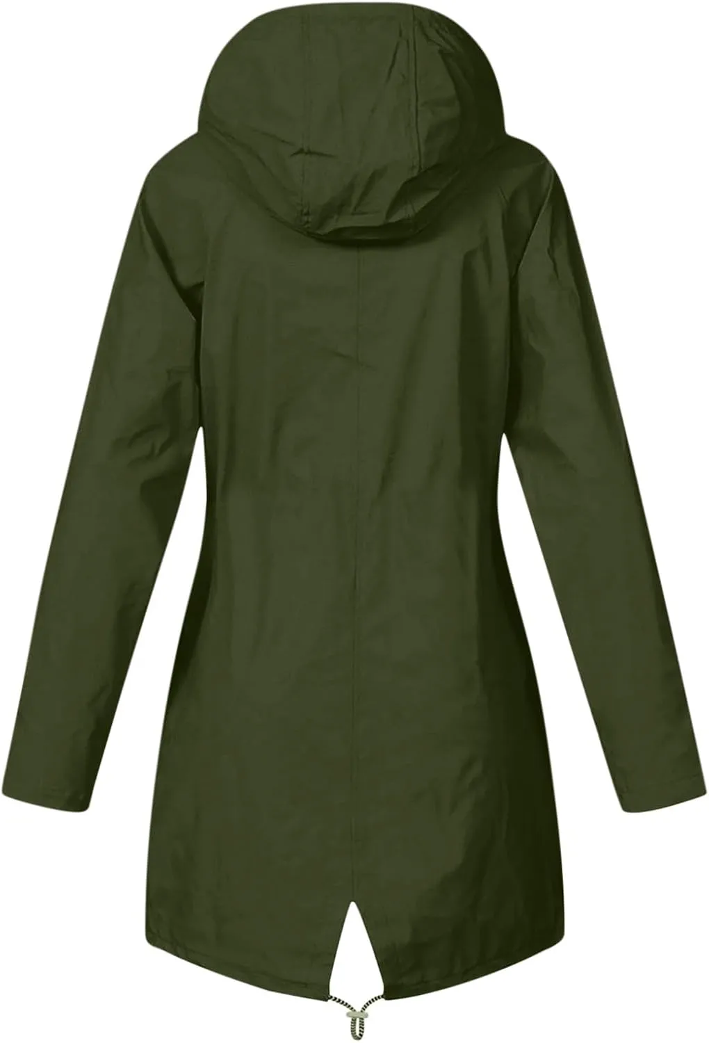 Rain Jacket Women Lightweight Raincoat Waterproof Windbreaker Striped Climbing Outdoor Hooded Trench Coats 2024