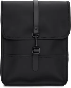 RAINS Backpack Micro - Waterproof Backpack for Men and Women - Laptop Bag for Work or Travel Black