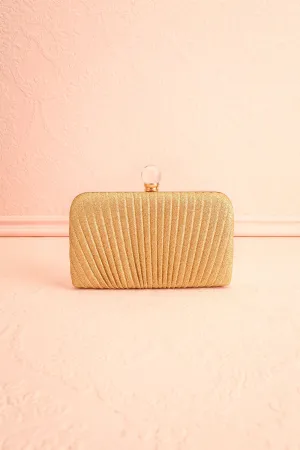 Raje Gold | Sparkly Evening Clutch