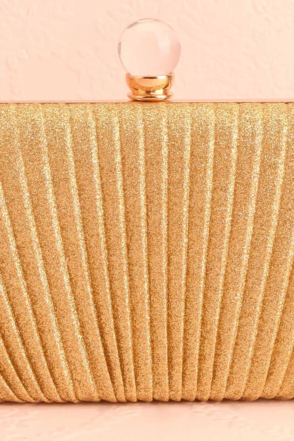 Raje Gold | Sparkly Evening Clutch