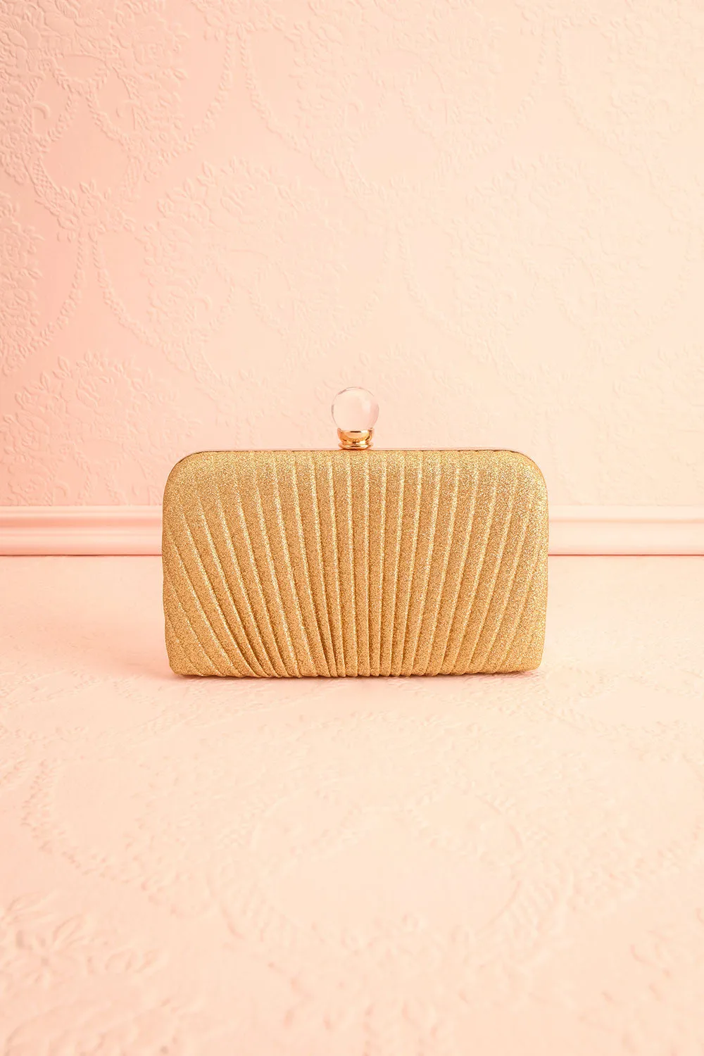 Raje Gold | Sparkly Evening Clutch
