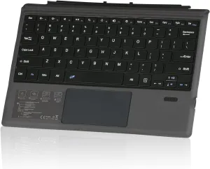 Rapoo XK200 Microsoft Surface Pro 7/Pro 6/Surface Pro 5 (Pro 2017)/Pro 4 12.3 inch Tablet/Surface Pro 3 2014 Keyboard Case with Trackpad - Detachable Wireless Keyboard Type Cover