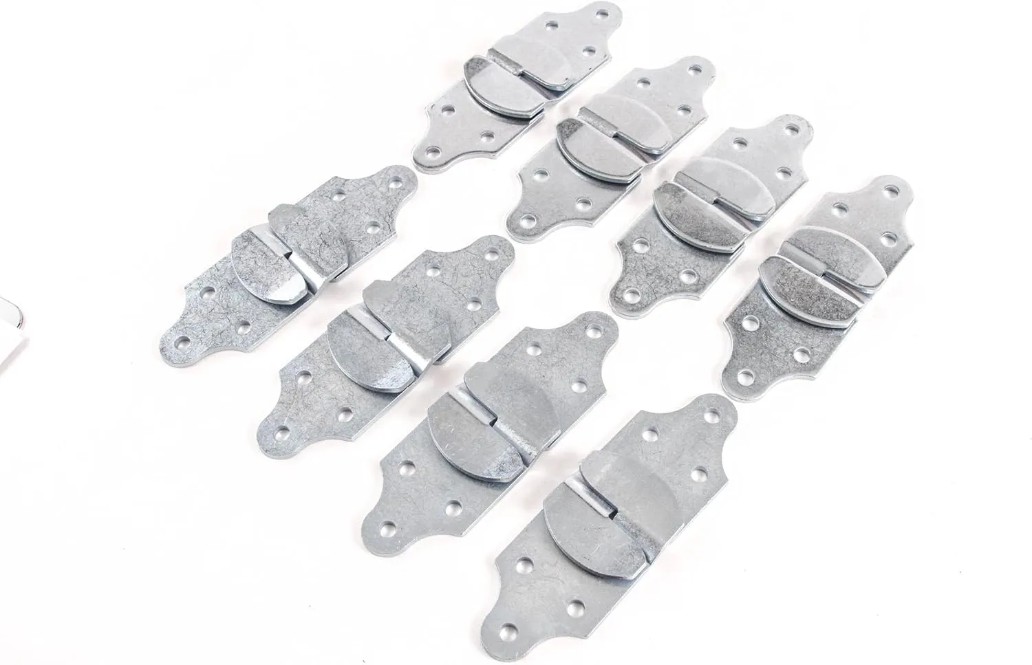Red Hound Auto Qty 16 Straight Brackets Wood Sides Stake Body Utility Latch Rack Gate Trailer 16pc Panel Connector