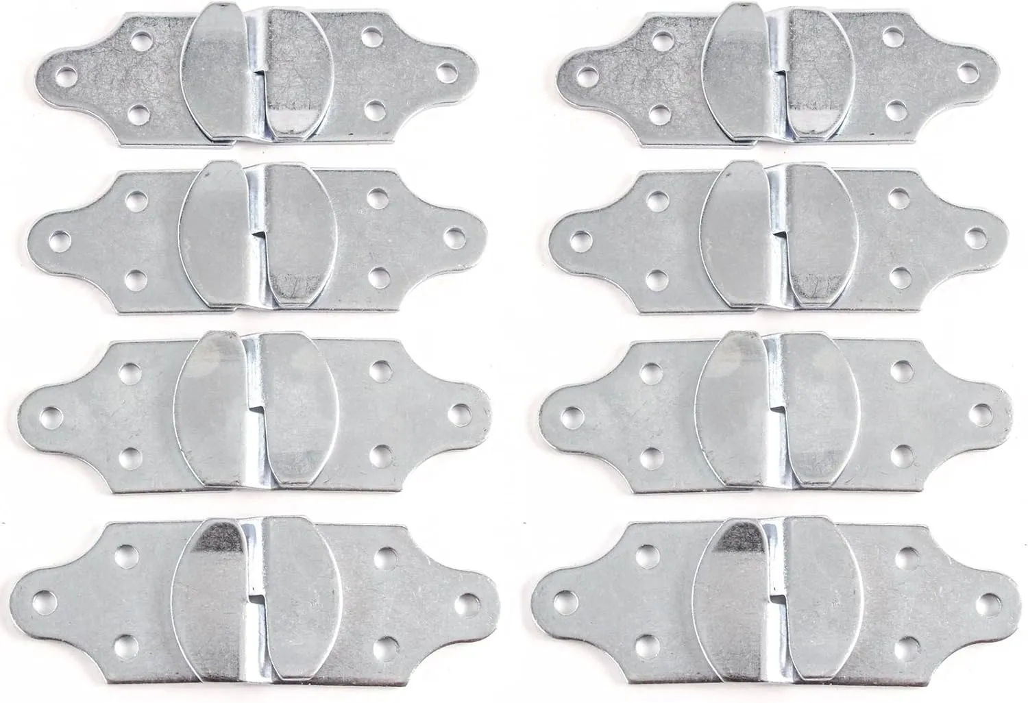 Red Hound Auto Qty 16 Straight Brackets Wood Sides Stake Body Utility Latch Rack Gate Trailer 16pc Panel Connector