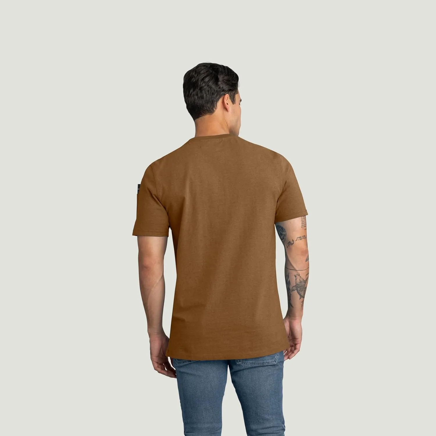 Red Kap Men's Short Sleeve Heavyweight Slim Fit Cotton T-Shirt
