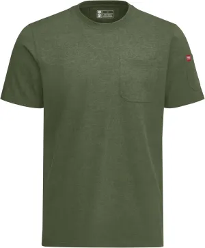 Red Kap Men's Short Sleeve Heavyweight Slim Fit Cotton T-Shirt
