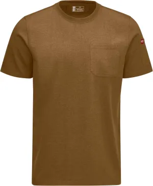 Red Kap Men's Short Sleeve Heavyweight Slim Fit Cotton T-Shirt