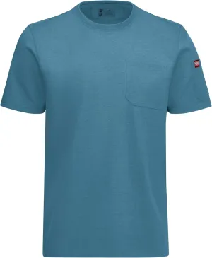 Red Kap Men's Short Sleeve Heavyweight Slim Fit Cotton T-Shirt