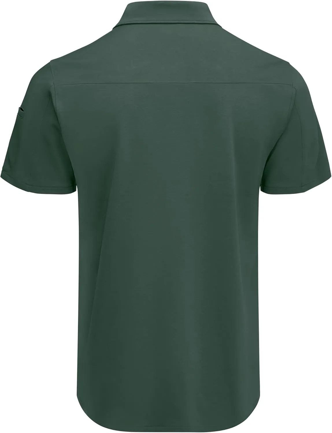 Red Kap Men's Snap Front Jersey Short Sleeve Work Shirt