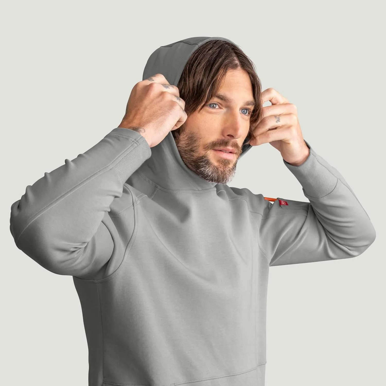 Red Kap Men's Water Repellant Pullover Hoodie
