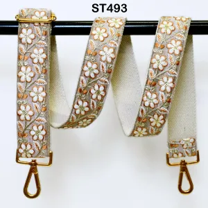 Replacement Strap Tote Messenger Bags Strap for Purses Shoulder Crossbody Straps Embroidered Boho Guitar Strap Handbag Strap Gift for Mother