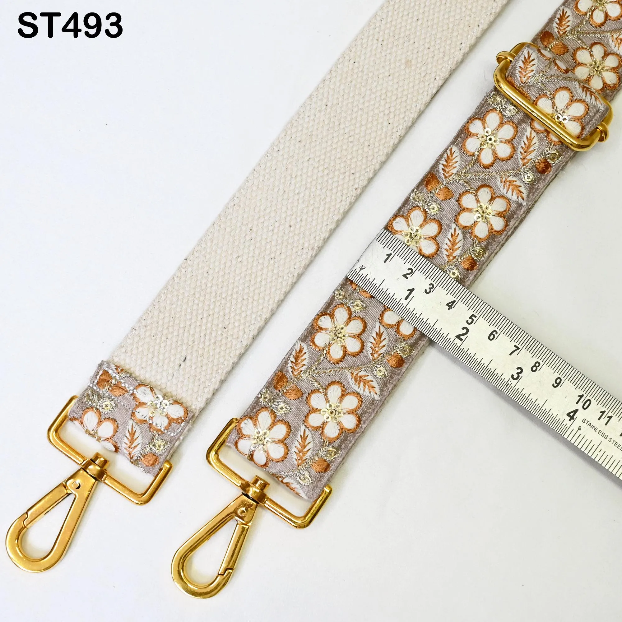 Replacement Strap Tote Messenger Bags Strap for Purses Shoulder Crossbody Straps Embroidered Boho Guitar Strap Handbag Strap Gift for Mother